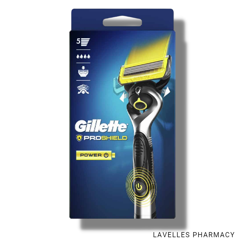 Gillette Fusion Proshield Power Razor Lavelle S Pharmacy