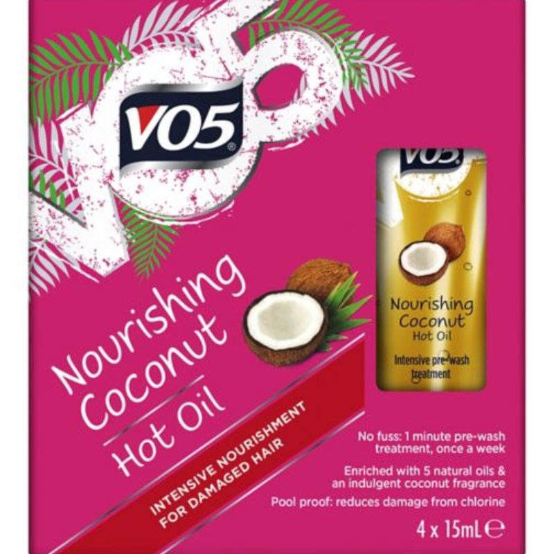 Vo5 Nourishing Coconut Hot Oil 15Ml 4S