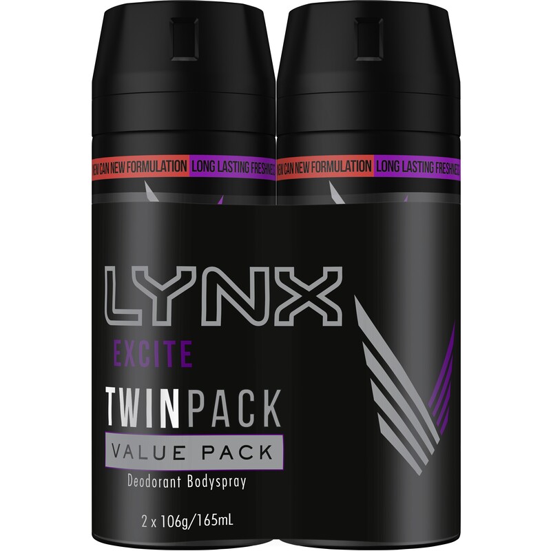 Lynx Apollo & Excite Twin Pack