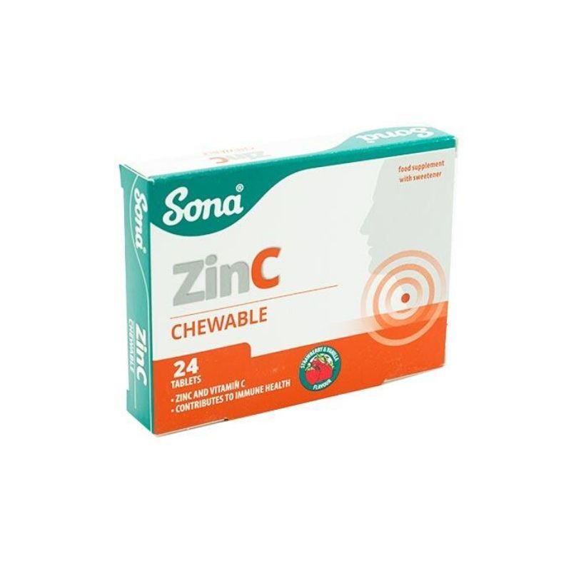 Sona Zinc Chewable Tablets 24S