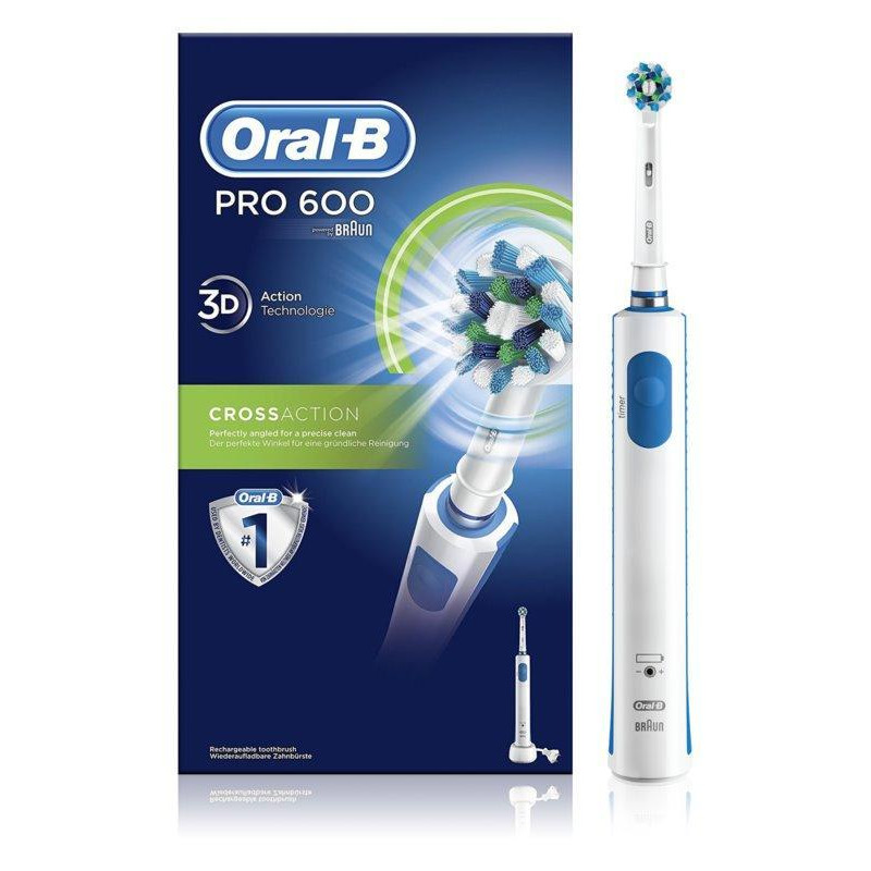 Oral B Pro 600 Cross Action Electric Toothbrush