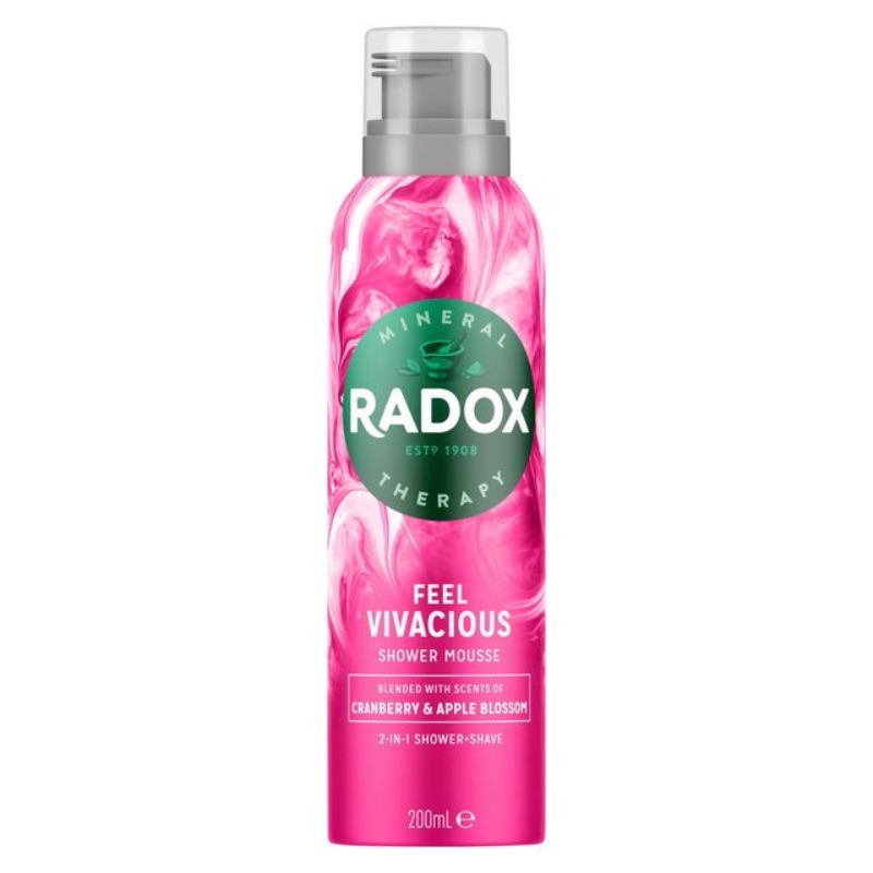 Radox Feel Vivacious Shower Mousse 200Mlx6