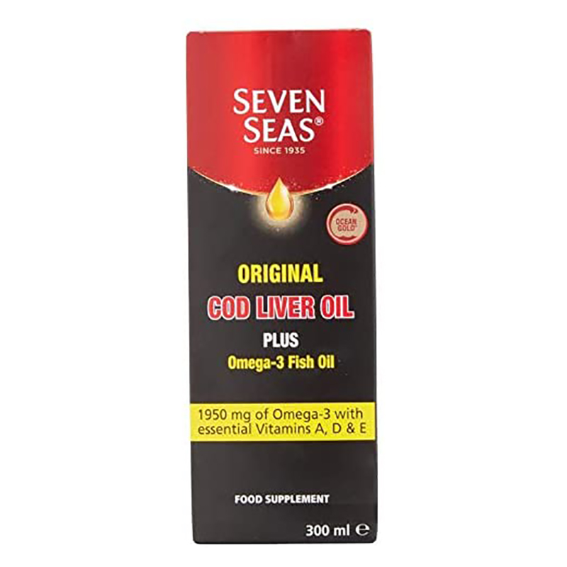 Seven Seas Pure Cod Liver Oil Maximum Strength Liquid
