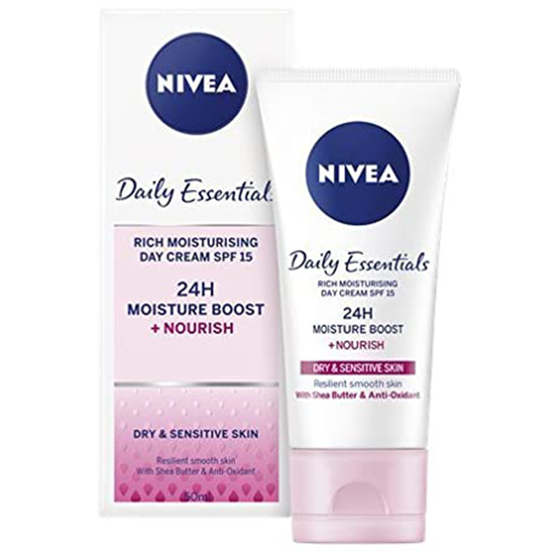 Nivea Daily Essential Sensitive Day Cream 50Ml