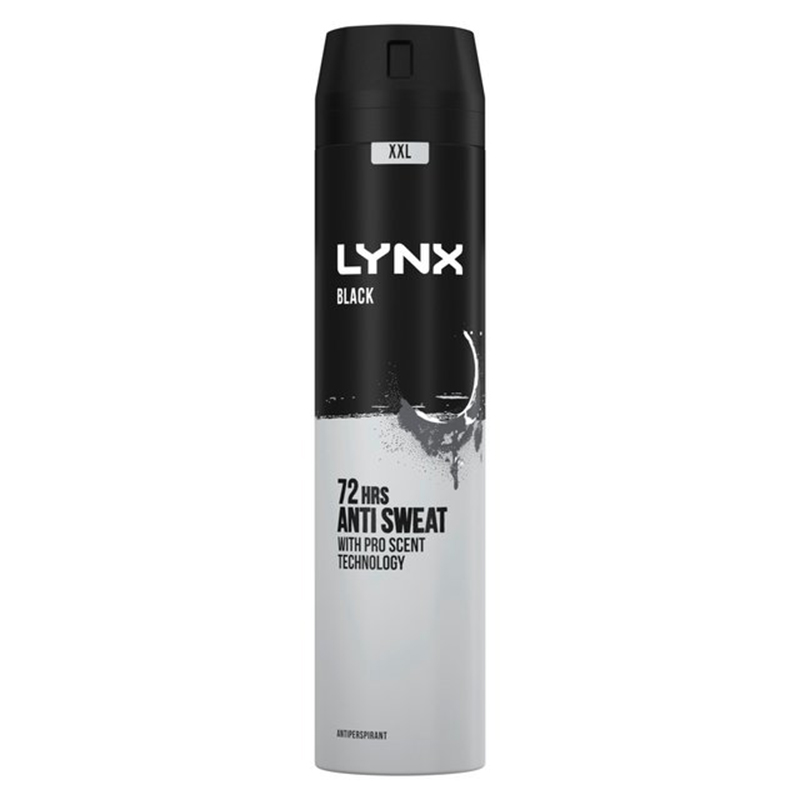 Lynx Anti-Perspirant Black Dark 250Ml