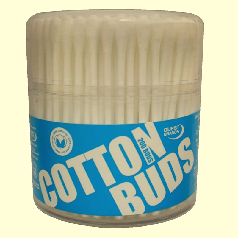 Quest 100% Bamboo Stem Cotton Tipped Buds 200S