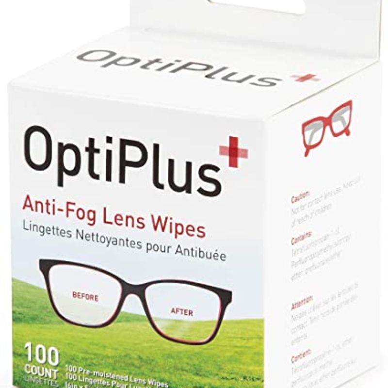 Optiplus Anti-Fog Lens Wipes 20S