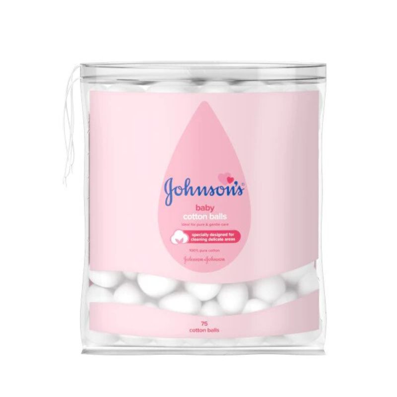 Johnsons Baby Cotton Balls 75S