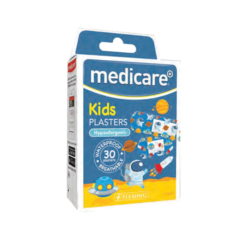 Medicare Waterproof Zoo Kids Plasters 30S