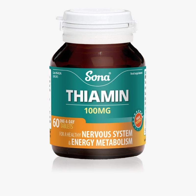 Sona Thiamin 100Mg Tablets 120S