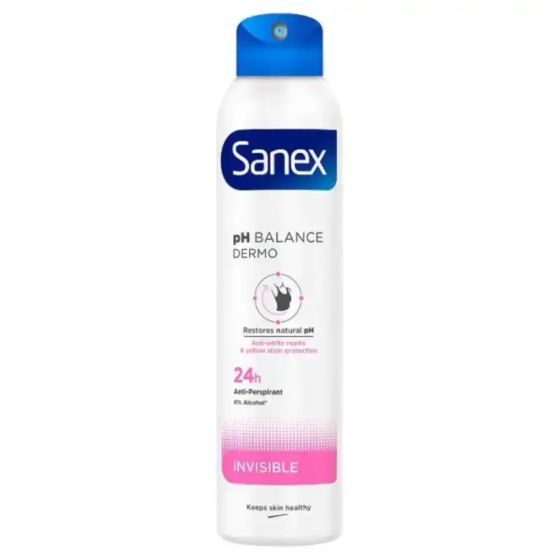 Sanex Dermo Invisible Deodorant 250Ml
