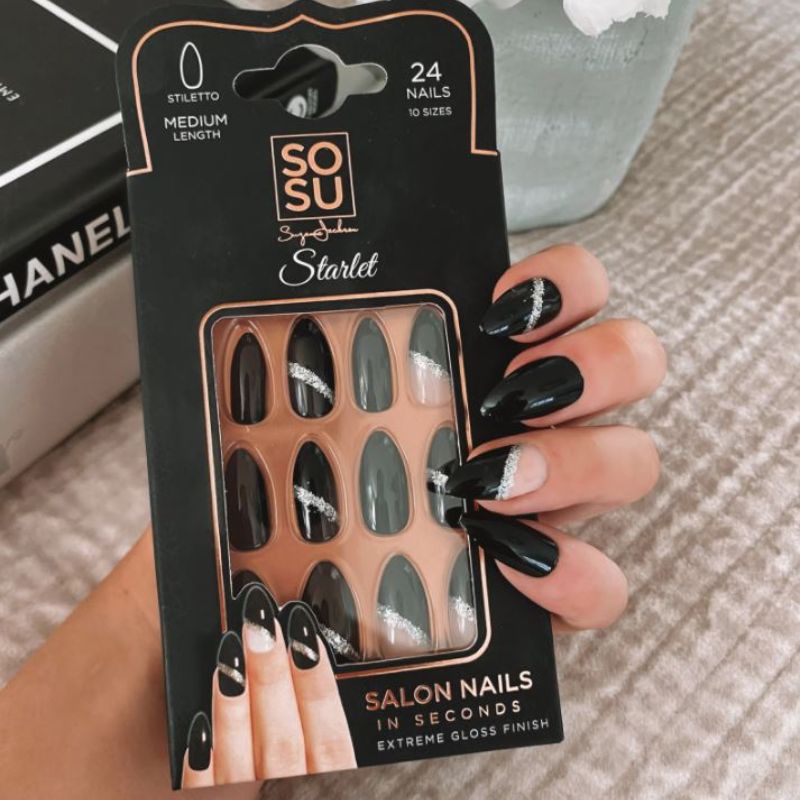 SOSU Medium Length Nails 24Pk