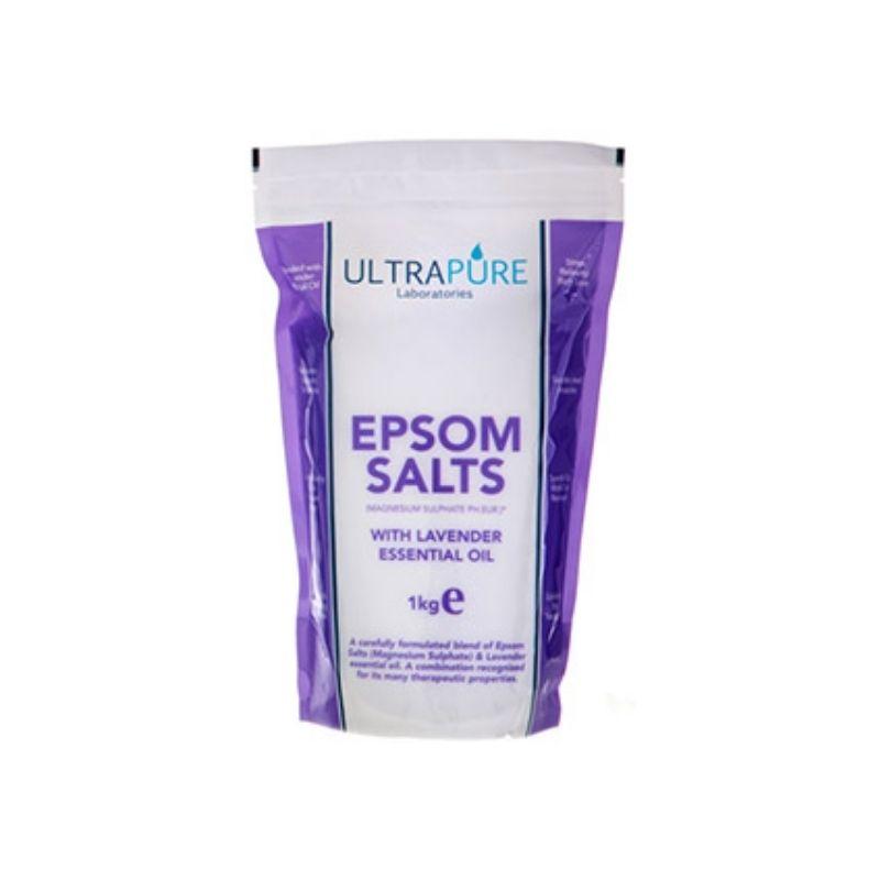 Ultrapure Espsom Salts & Lavender Essential Oil 1Kg