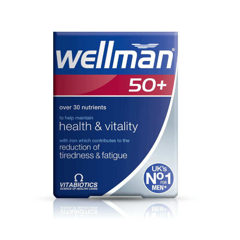 Vitabiotics Wellman 50+ Tablets 30S