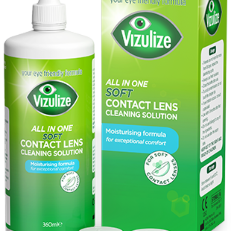 Vizulize All In One Superior Formula Contact Lens Cleaning Solution
