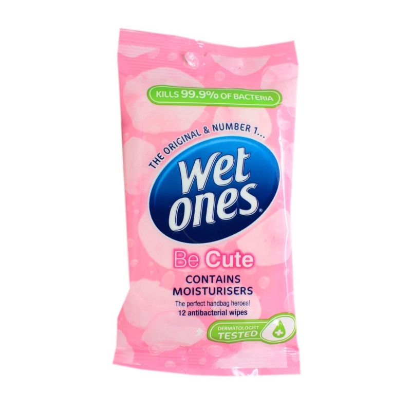 Wet Ones Be Cute Antibacterial Wipes 12S