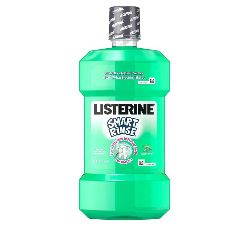 Listerine Smartrinse Mint 500Ml