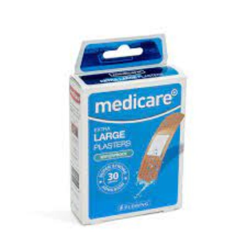 Medicare Extra Large Waterproof Plasters 30S