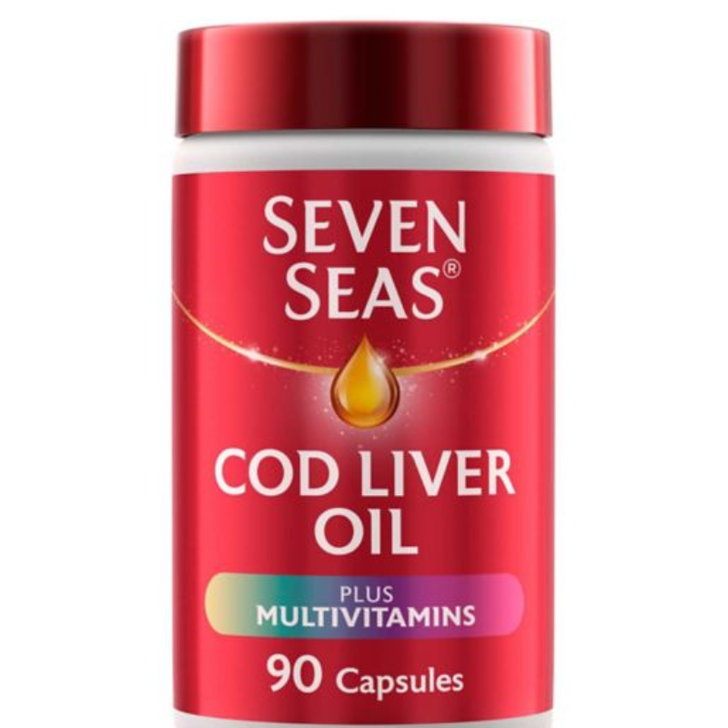 Seven Seas Cod Liver Oil Plus Multivitamin Capsules