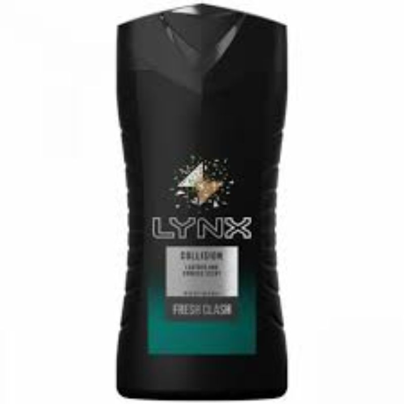 Lynx Collision Shower Gel Twin Pack 250Ml