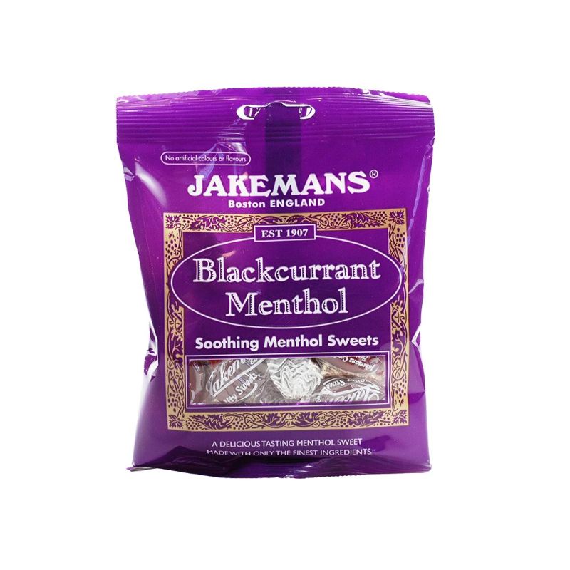 Jakemans Blackcurrant Menthol 100G