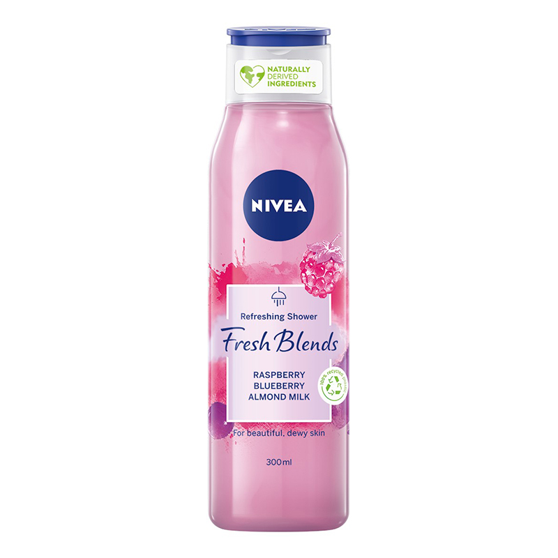 Nivea Fresh Blends Raspberry Shower Gel 300Ml