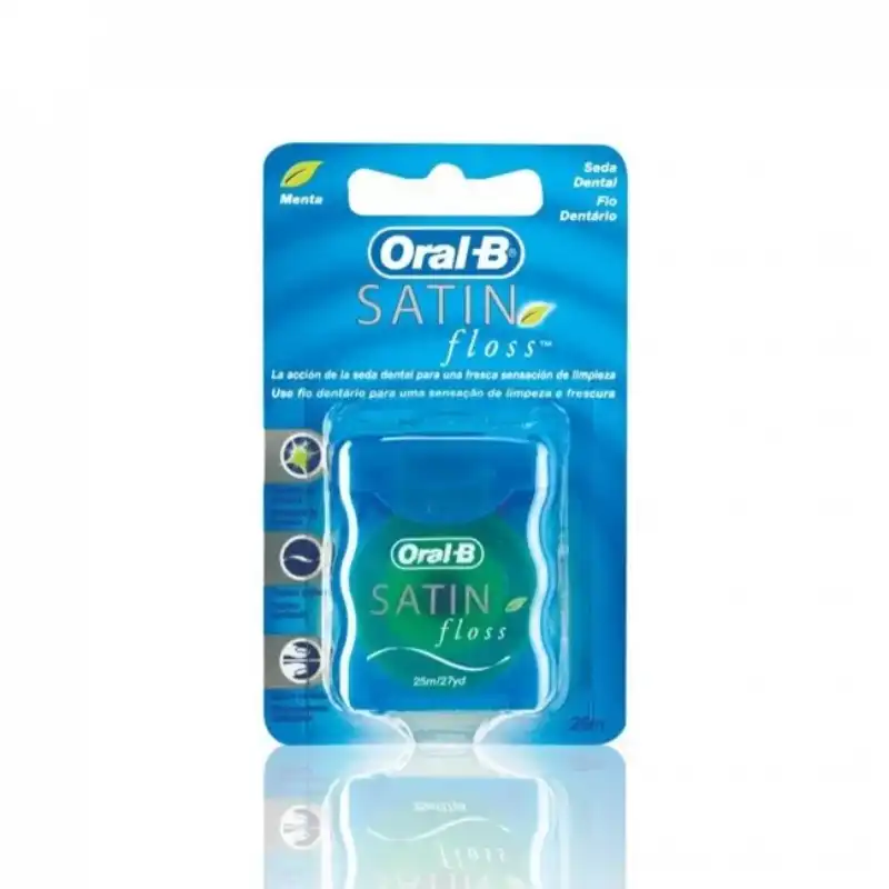 Oral-B Satin Floss Mint 25M