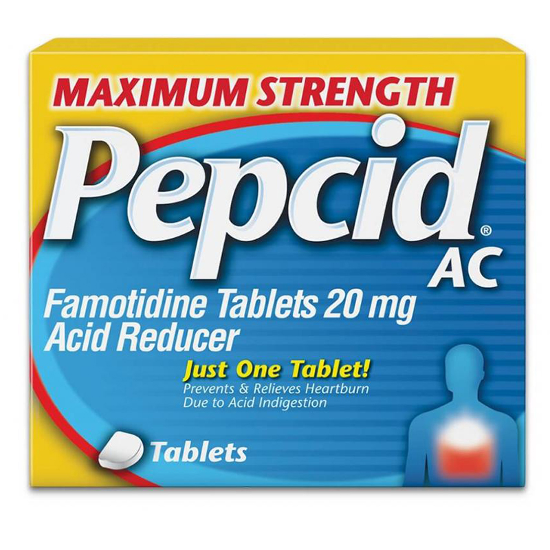 Pepcid AC Acid Control Famotidine Tablets 12S