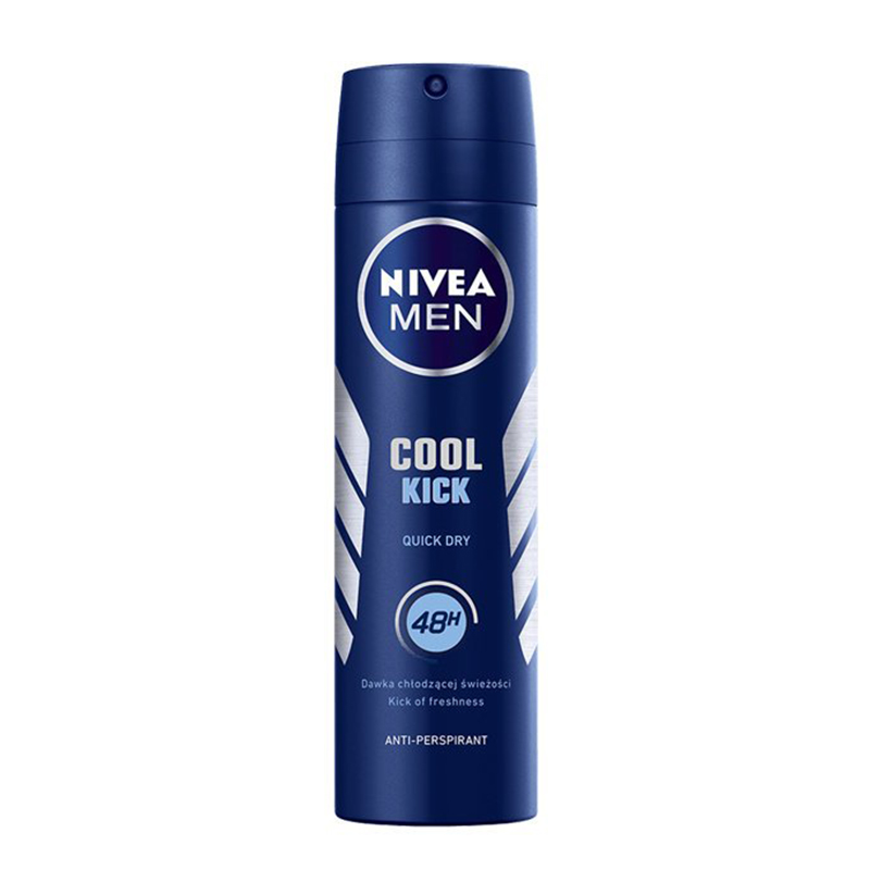 Nivea Men Deodorant Cool Kick Twin Pack 150Ml