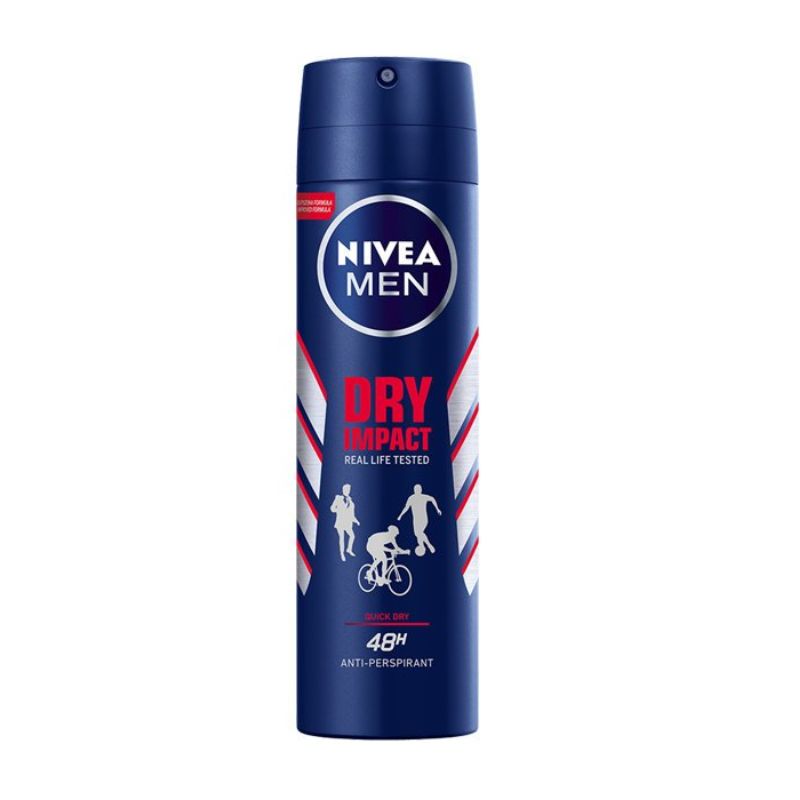 Nivea Men Deo Dry Impact Spray 150Ml