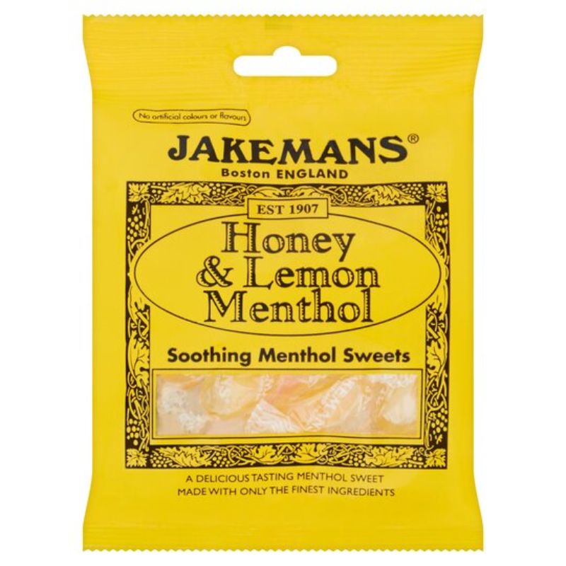 Jakemans Honey Lemon & Menthol 100G
