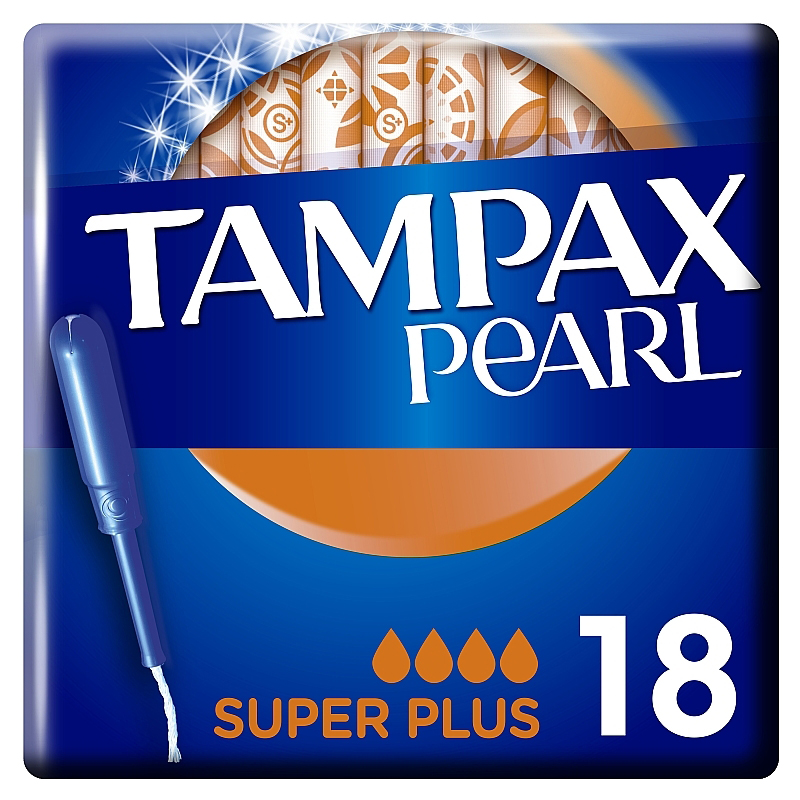 Tampax Compak Pearl Super Plus 18S