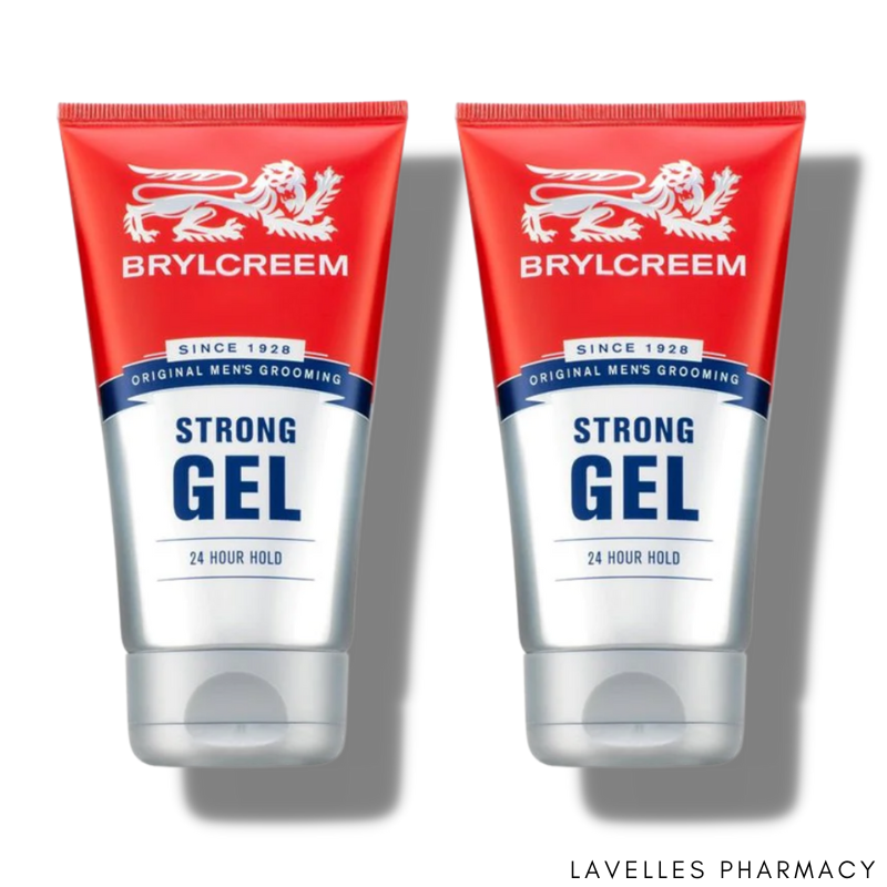 Brylcreem Strong Hold Gel 250ml Twin Pack
