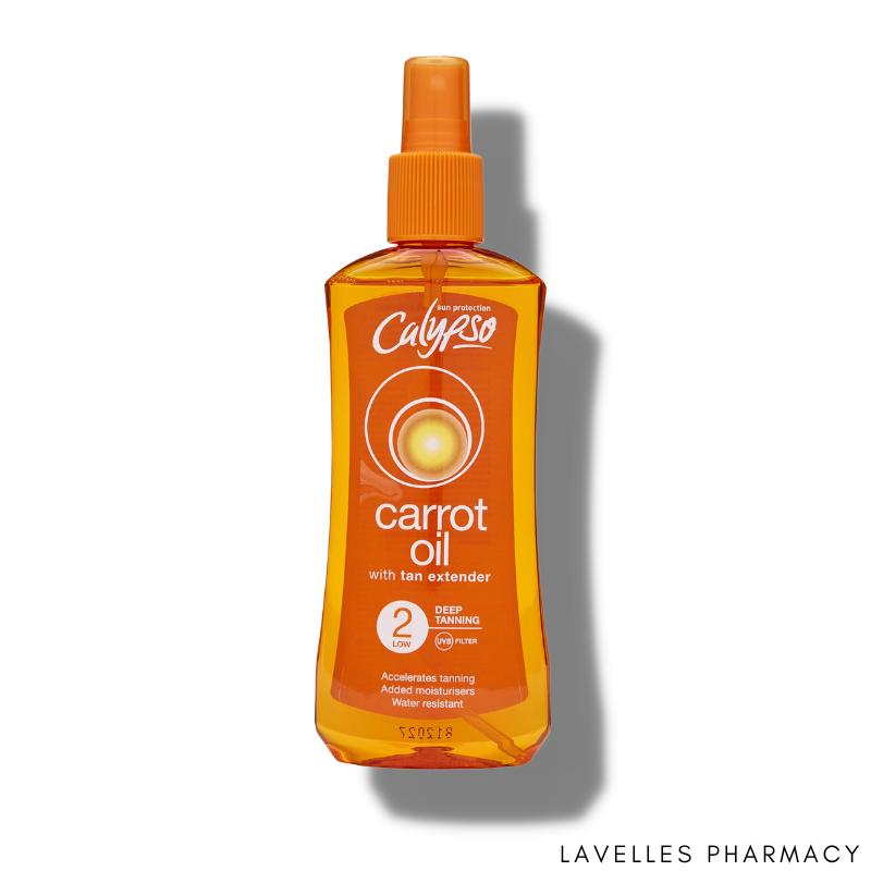 Calypso Carrot Oil SPF 15 With Tan Extender 200ml