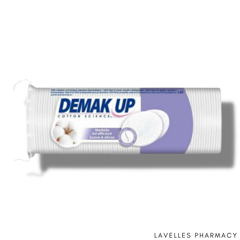 Demak’Up Original Make-Up Remover Cotton Pads 105 Pack