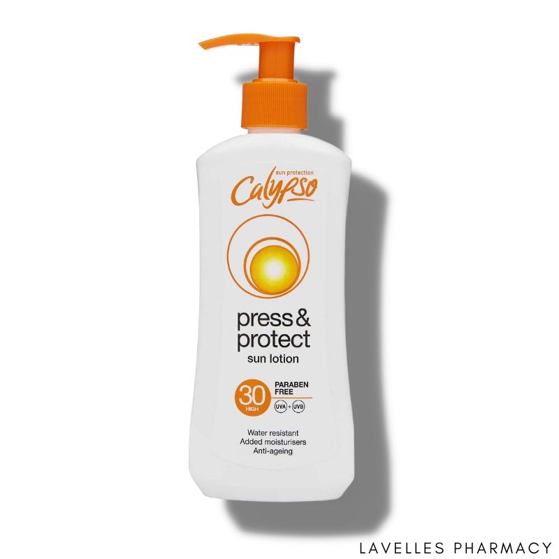 Calypso Press & Protect Sun Lotion SPF30 200ml