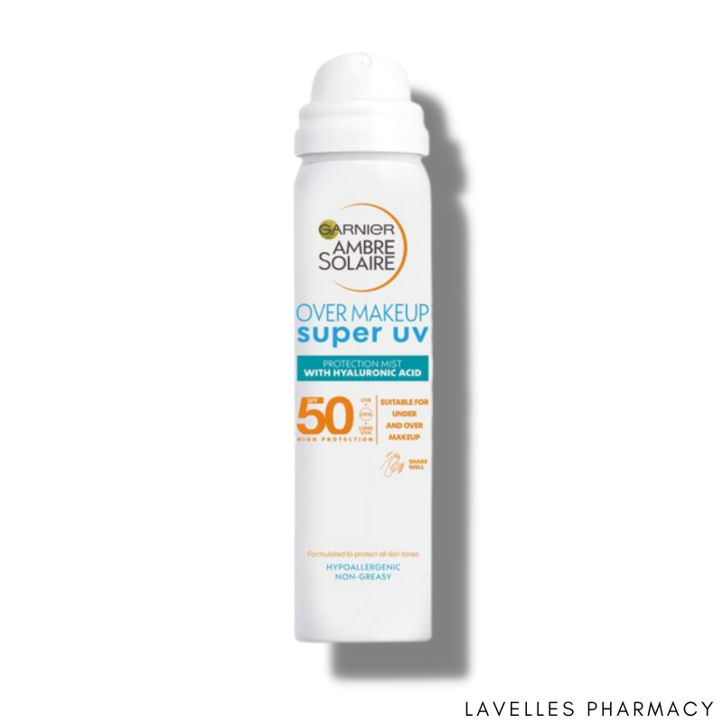 Garnier Ambre Solaire Over Makeup Super UV Protection Mist SPF50 50ml