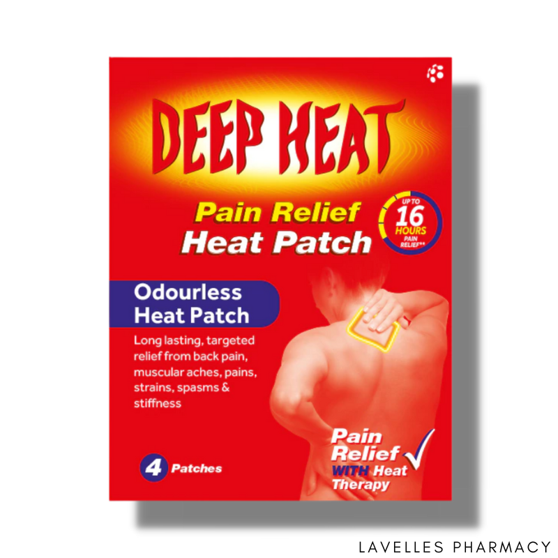 Deep Heat Pain Relief Heat Patches