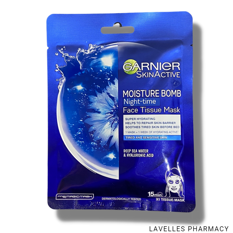 Garnier SkinActive Moisture Bomb Night Time Sheet Mask