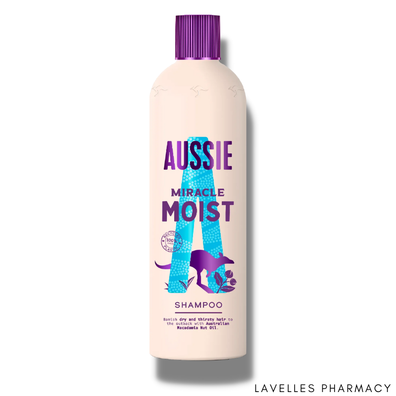 Aussie Miracle Moist Shampoo 300ml