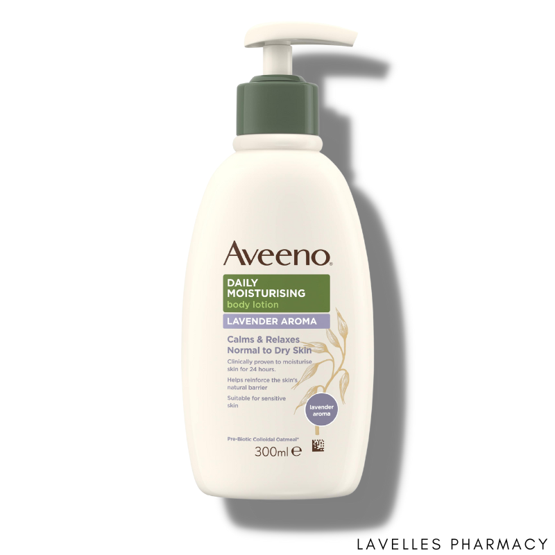 Aveeno Daily Moisturising Lavender Body Lotion 300ml