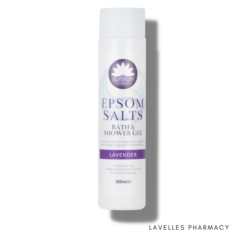 Elysium Spa Epsom Salts Lavender Shower Gel 300ml