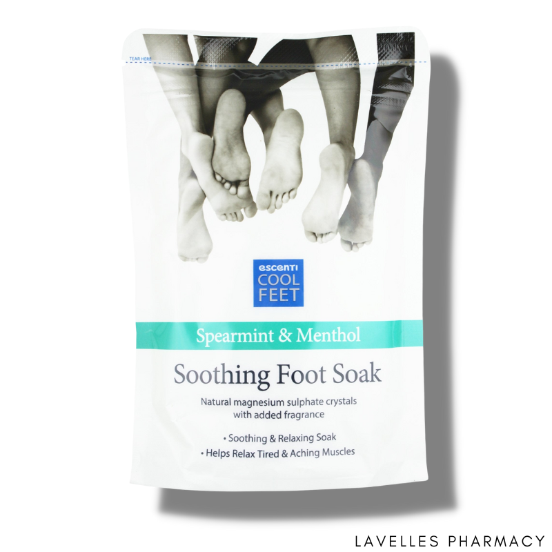 Escenti Soothing Foot Soak Spearmint & Menthol 450g