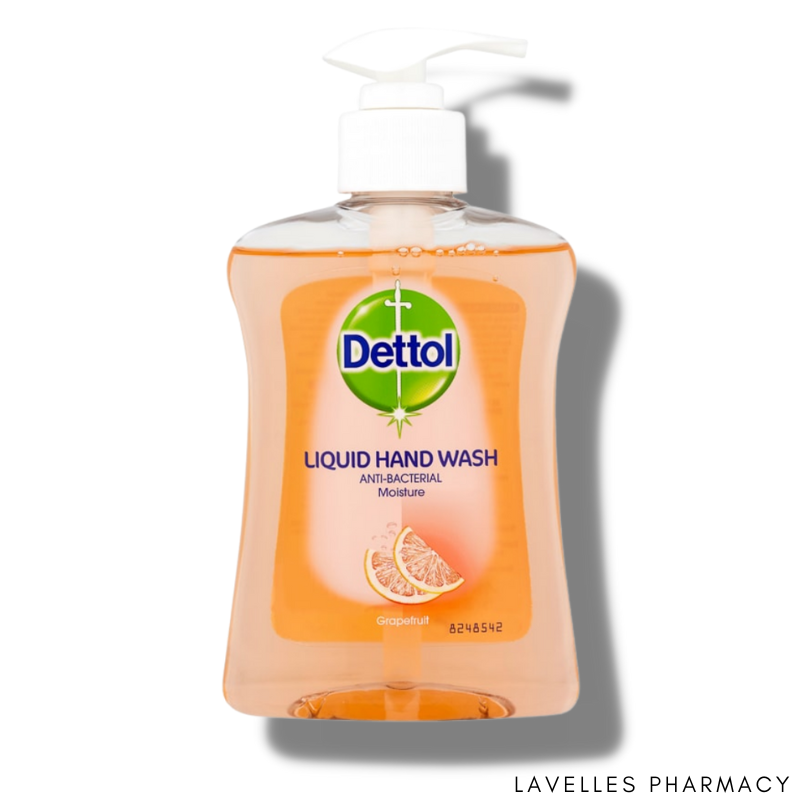 Dettol Antibacterial Moisturising Hand Wash Grapefruit 250ml