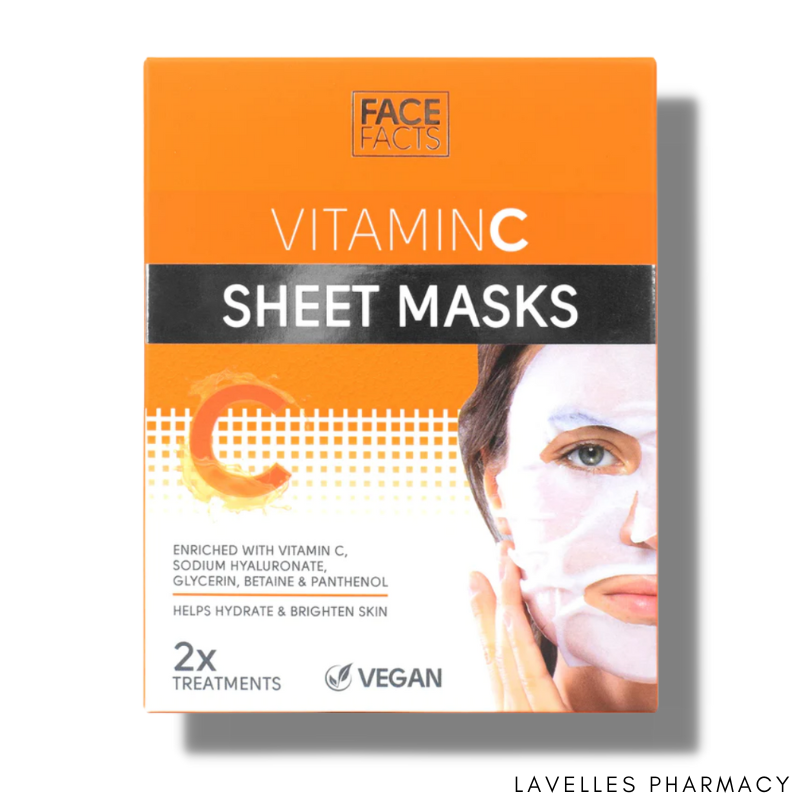 Face Facts Vitamin C Brightening Sheet Mask 100ml