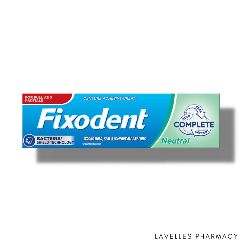 Fixodent Complete Neutral Denture Adhesive 47g