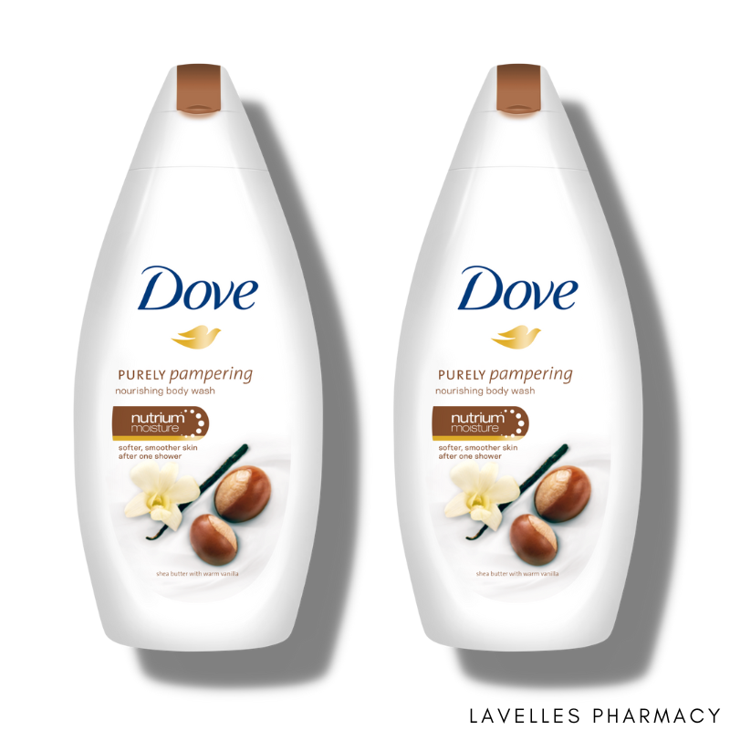 Dove Revive & Shea Butter Body Wash Twin Pack