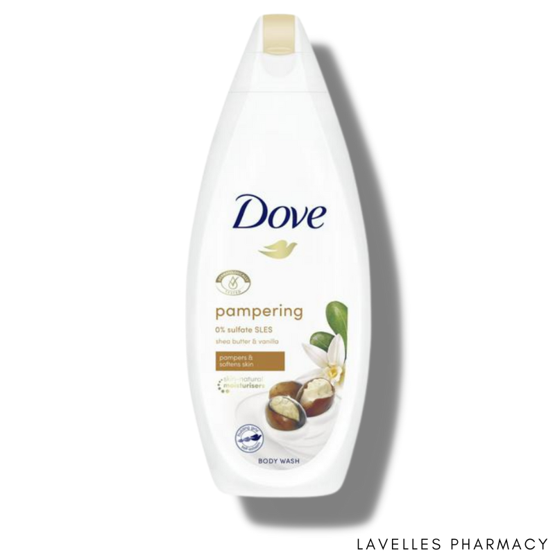 Dove Shea Butter And Warm Vanilla Body Wash 225ml