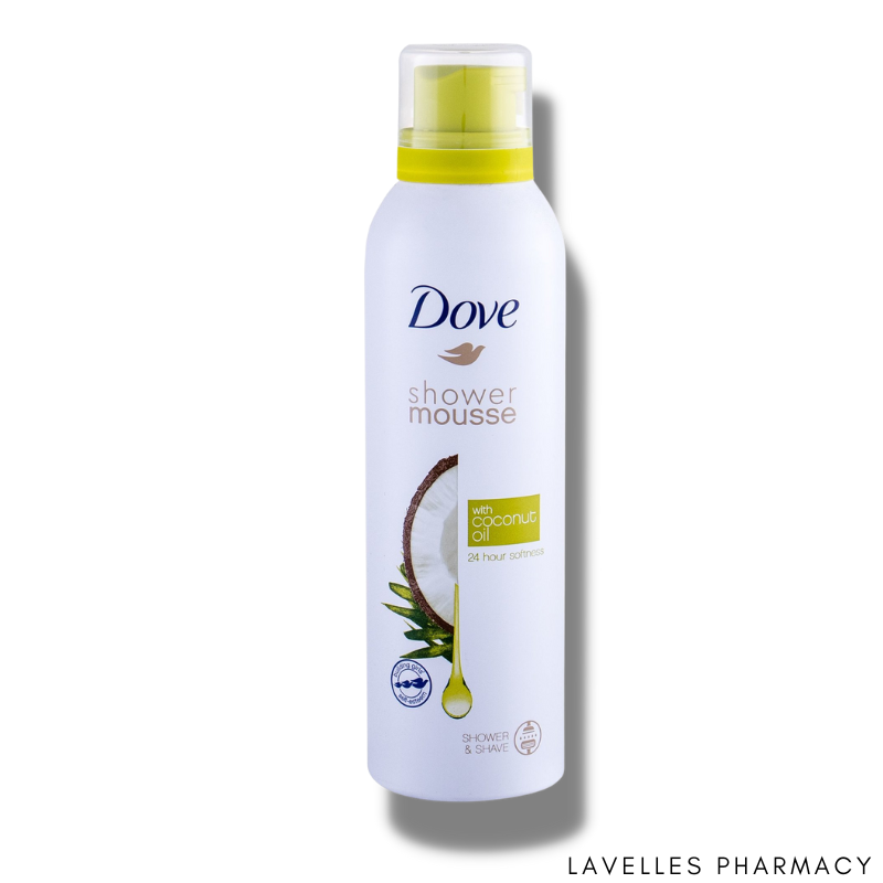 Dove Coconut Oil Shower And Shave Mousse 200ml