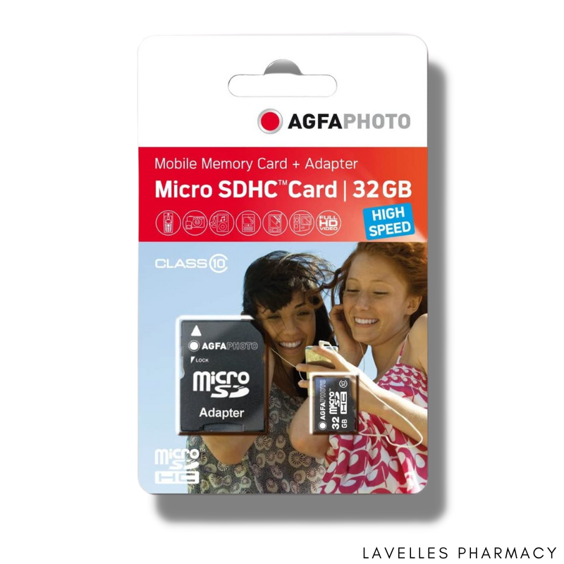 Agfa Photo Micro SDHC 32GB Memory Card